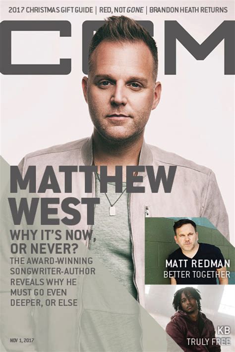 Matthew West Ccm Magazine Image Matthew West