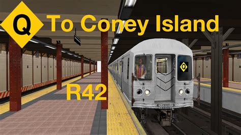 Openbve Hd 60 Fps R42 Q Train From Astoria Ditmars Blvd To Coney