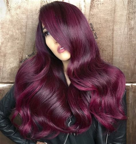 Plum Hair Dye Hair Color Plum Red Ombre Hair Burgundy Hair Hair