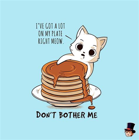 There is hardship in everything except eating pancakes. When life gets you down, eat pancakes! Grab yourself this cute cat & pancake combo! |cute shirt ...