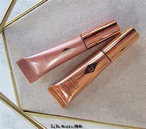 Charlotte Tilbury Glow Gasm Beauty Light Wand Swatches Review And