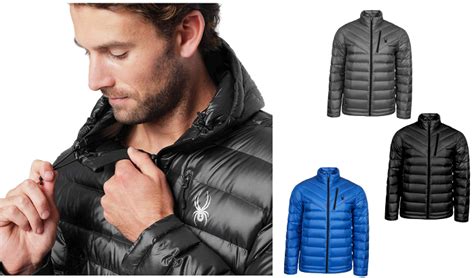Spyder Mens Syrround Down Jacket For 94 Shipped Reg 249 Ends 10