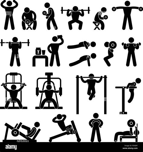 Gimnasio Gimnasio Body Building Ejercicios Entrenamiento Fitness Imagen