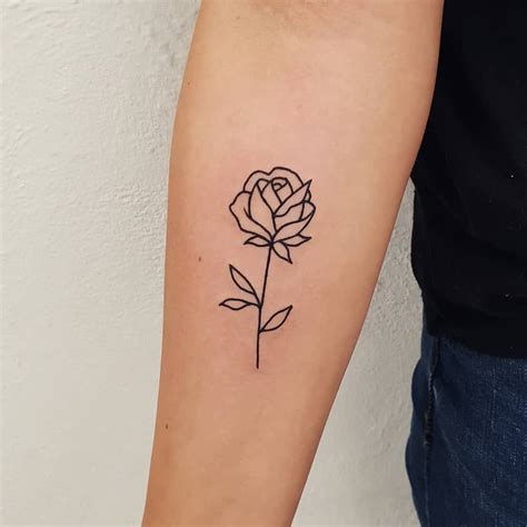 Top 51 Best Simple Rose Tattoo Ideas [2021 Inspiration Guide]