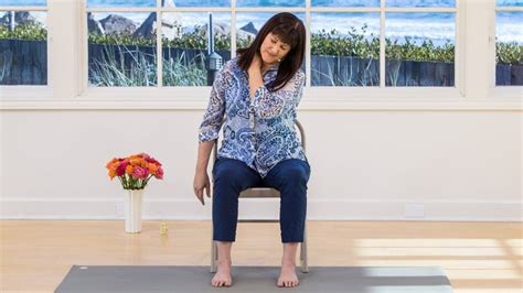 Chair Yoga For Stress Relief With Cheri Clampett Yoga Anytime