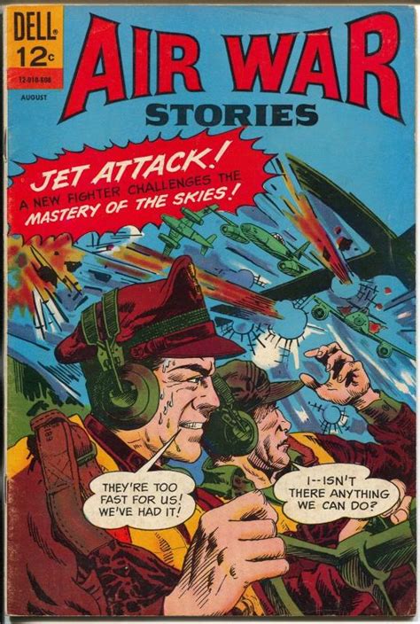 Air War Stories 8 1966 Dell Korean War Wwii Sam Clanzman Fn Hipcomic