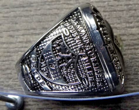 1967 Oakland Raiders Championship Ring Lamonica Afl Champions Size 10