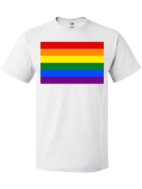 Inktastic Gay Pride Rainbow Flag T Shirt Walmart Com