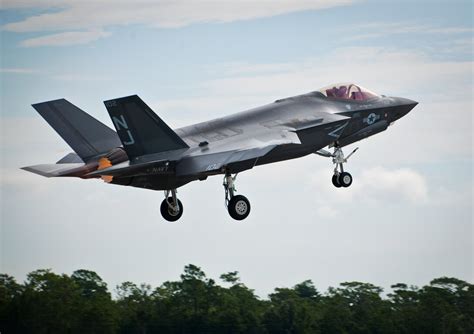 First F 35c Flight At Eglin