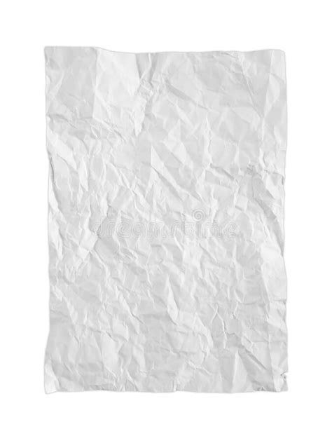 Crumpled Paper Stock Photo Image Of Object Sheet Crumpled 183526846