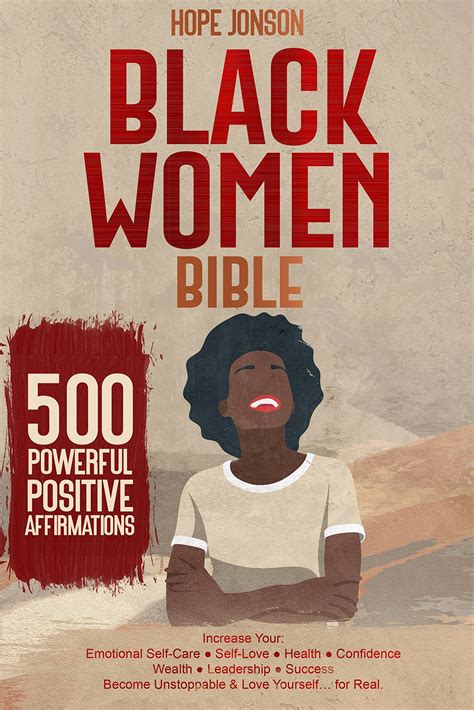 black women bible 500 powerful positive affirmations increase your emotional self care self