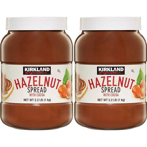 Kirkland Signature Hazelnut Spread Kg Jar Taste Like Nutella