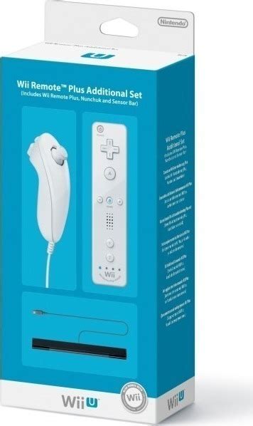 Nintendo Wiiu Remote Plus Additional Set White Skroutzgr