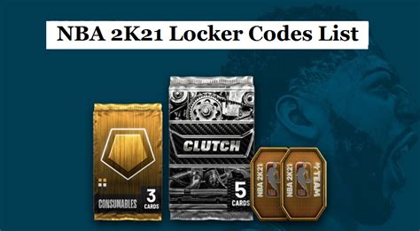 Submitted 8 days ago by nba2kislife. NBA 2K21 Locker Codes List - All Active MyTeam Locker ...