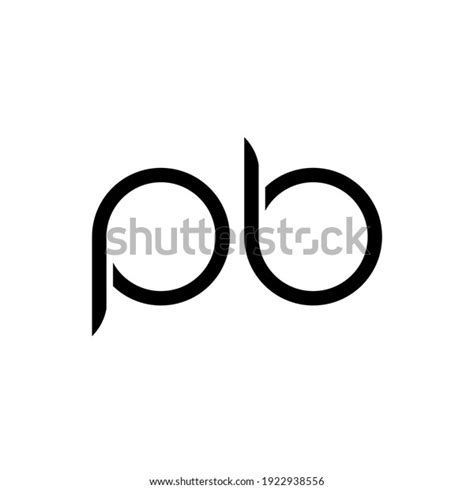 Illustration Vector Graphic Logo Letter Pb Stock Vector Royalty Free