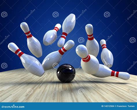 Juego Del Bowling Stock De Ilustración Ilustración De Deportes 14212504