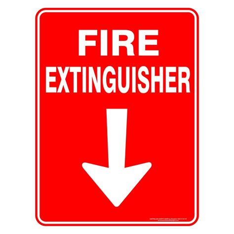 Fire Safety Signs Extinguisher Id Marker Water Safety Labels And Tags Business Office And Industrial