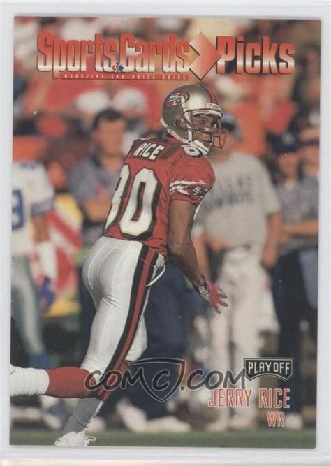 1997 Playoff Sports Cards Picks - Base #4 - Jerry Rice