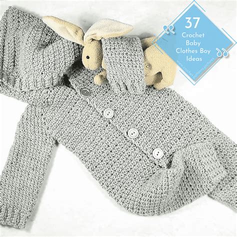 37 Cute Crochet Clothes For Baby Boys