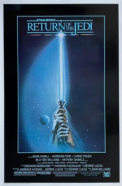 Star Wars Episode Vi Return Of The Jedi Movie Poster