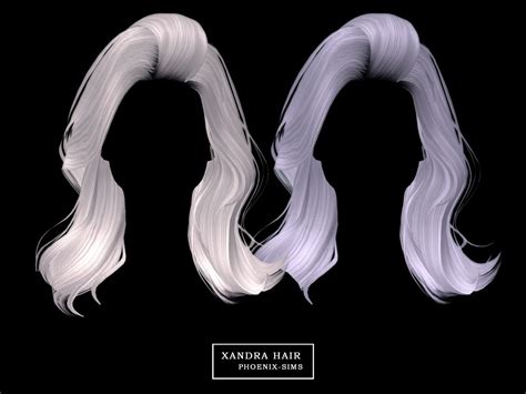 Phoenix Sims — 🍋 Xandra Hair 🍋 Download 💫 Deby Hair 💫 Sims 4 Body