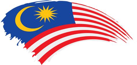 Vector Bendera Malaysia Berkibar Png Malaysia Flag Vector Images And