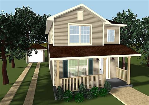 Small Two Story House Plans With Porches Small House Plans Small