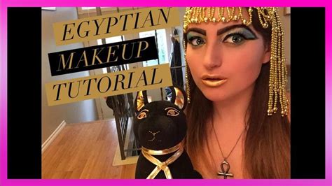 Egyptian Inspired Makeup Tutorial Makeup Tutorial Egyptian Makeup Halloween Makeup Tutorial