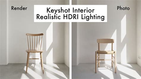 Keyshot Interior Realistic Hdri Lighting Tutorial Youtube