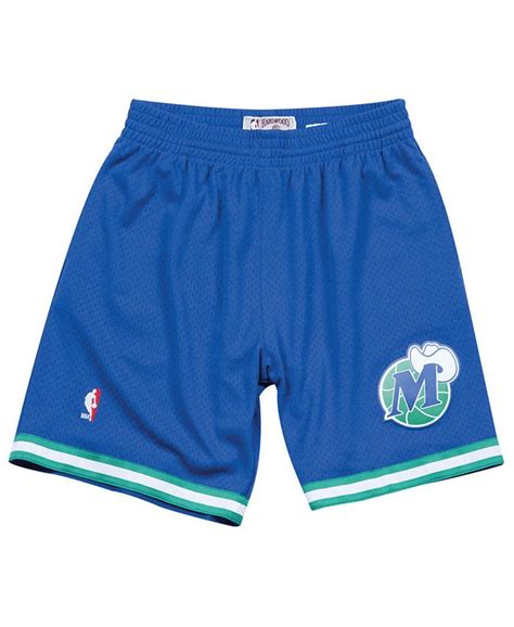 Mitchell And Ness Mens Dallas Mavericks Swingman Shorts Macys