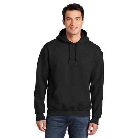 Gildan 12500 Dryblend Pullover Hooded Sweatshirt Black Full Source