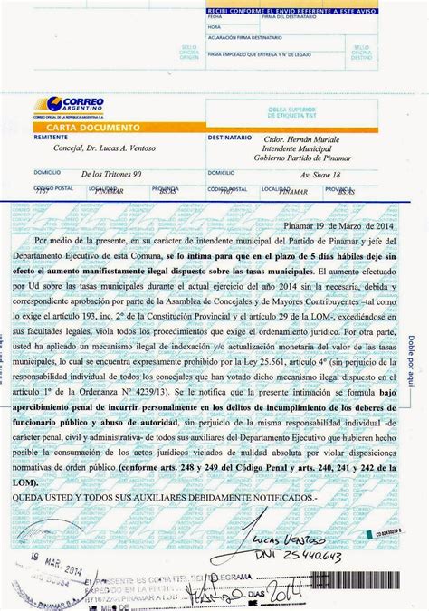 Carta Documento Laboral Despido Sin Causa Toko Pedj