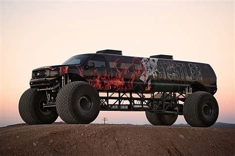 Sin City Hustler Is A 1m Ford Excursion Monster Truck Street Legal