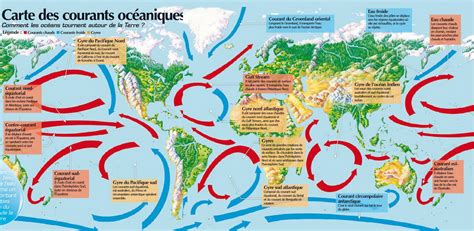 Plan Te Ga A Climatologie Oc Anographie Les Courants Marins