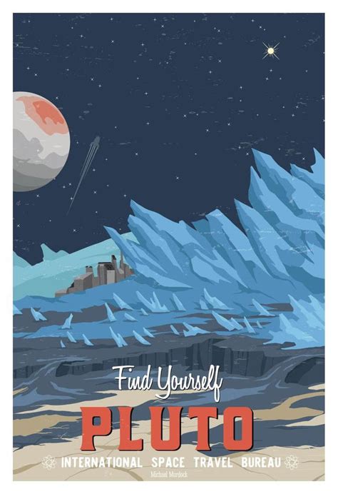 9 Pack Planet Travel Posters Wpa Style 13x19 Etsy Retro Space
