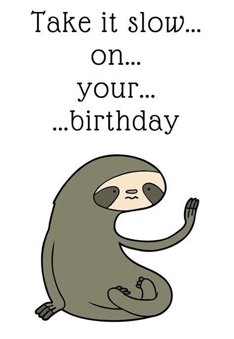 Birthday Card Funny Free Printable
