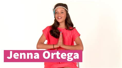 Jane The Virgins Jenna Ortega Interview Youtube