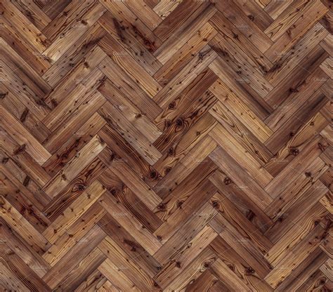 Herringbone Natural Larch Parquet Seamless Floor Texture Wood Texture