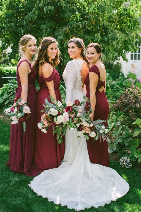 25 Chic Fall Bridesmaids Dresses Ideas Weddingomania