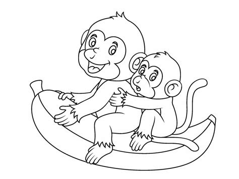 Coloriage Singe 30 Dessins à Imprimer