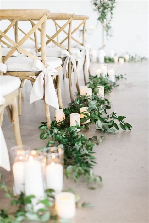 20 Minimalist Outdoor Wedding Aisle Decor Ideas Wedding Aisle