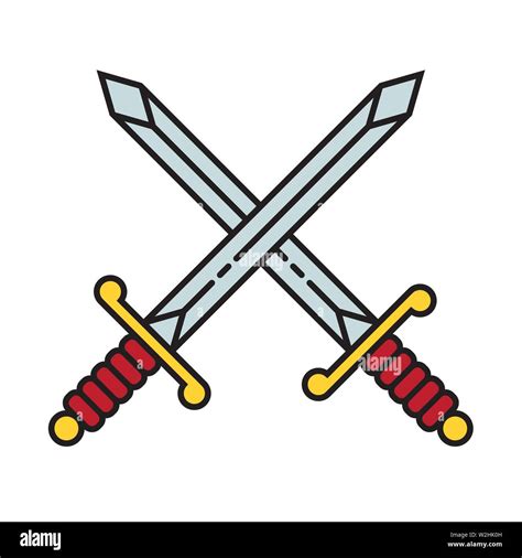 Crossed Sword Hi Res Stock Photography And Images Alamy