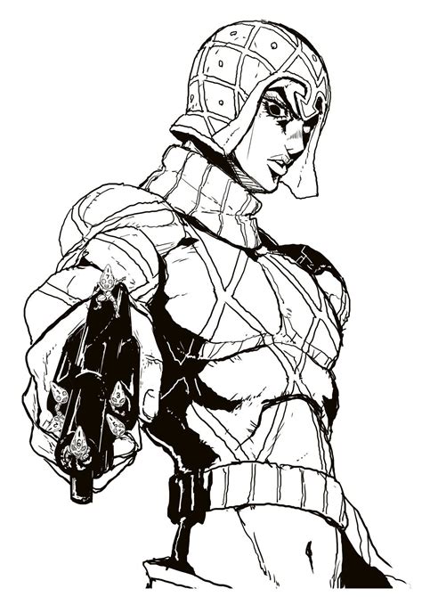 Jojo Sketch Mista Manga Anime Art Anime Manga Art Jojos Bizarre