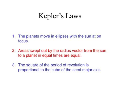 Ppt Keplers Laws Powerpoint Presentation Free Download Id1708412