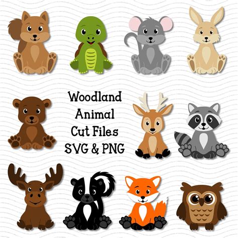 Baby Animal Svg 156 Svg File For Silhouette