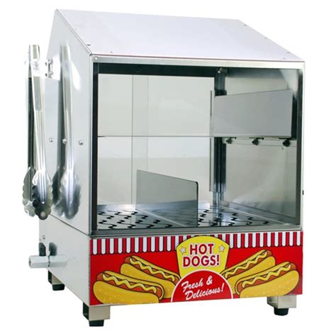 Paragon 8020 Hot Dog Steamer W 200 Hot Dog And 42 Bun Capacity 120v