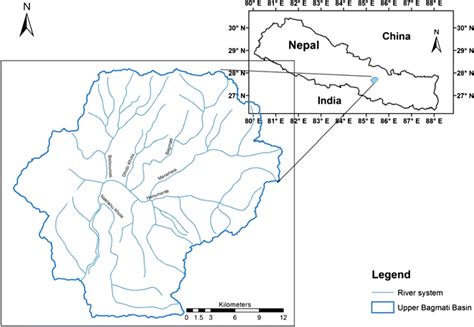 Upper Bagmati River Basin And Its Major Tributaries Download