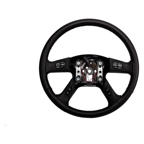 Acdelco® Chevy Silverado 1500 2007 4 Spoke Leather Wrapped Steering Wheel