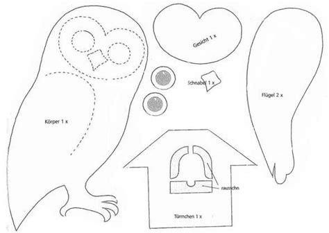Denim whale tutorial & printable pattern. Bildergebnis für bastelvorlagen eulen gratis | Eule, Basteln und Bastelvorlagen