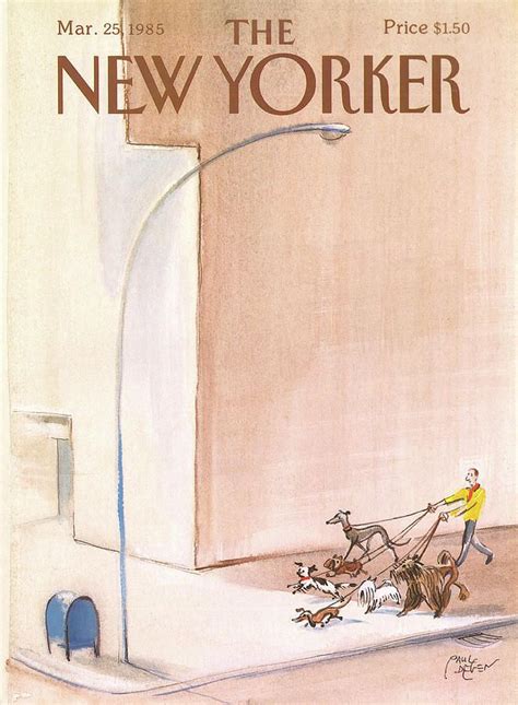 Sign up to our newsletter for new product and sale info. New Yorker March 25th, 1985 by Paul Degen | New yorker ...
